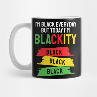 Blackity black black Mug